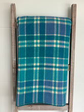 Load image into Gallery viewer, Teal Double NZ Wool Blanket