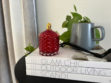 Load image into Gallery viewer, Royal Red Baby Geo 120ml Soy Candle