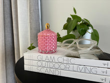Load image into Gallery viewer, Royal Pink Baby Geo 120ml Soy Candle