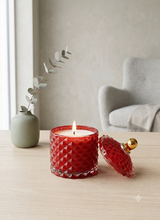 Load image into Gallery viewer, Garnet Baby Geo 120ml Soy Candle
