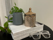 Load image into Gallery viewer, Rose Gold Medium Geo 300ml Soy Candle