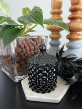 Load image into Gallery viewer, Gloss Black Baby Geo 120ml Soy Candle
