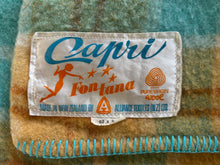 Load image into Gallery viewer, Capri Single Tropical NZ Wool Blanket
