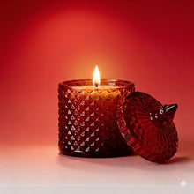 Load image into Gallery viewer, Luxe Vintage Red 250ml Soy Candle

