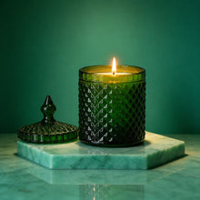 Load image into Gallery viewer, Luxe Vintage Green 250ml Soy Candle
