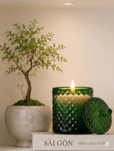 Load image into Gallery viewer, Luxe Vintage Green 250ml Soy Candle
