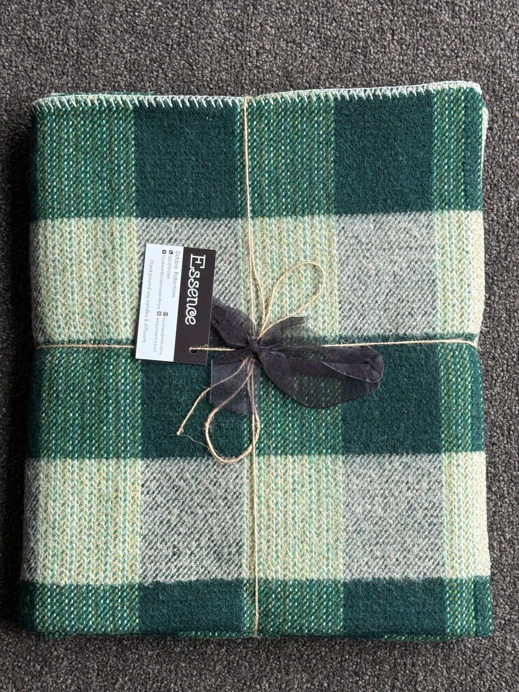 Kaiapoi 100% Pure Wool Travel Rug