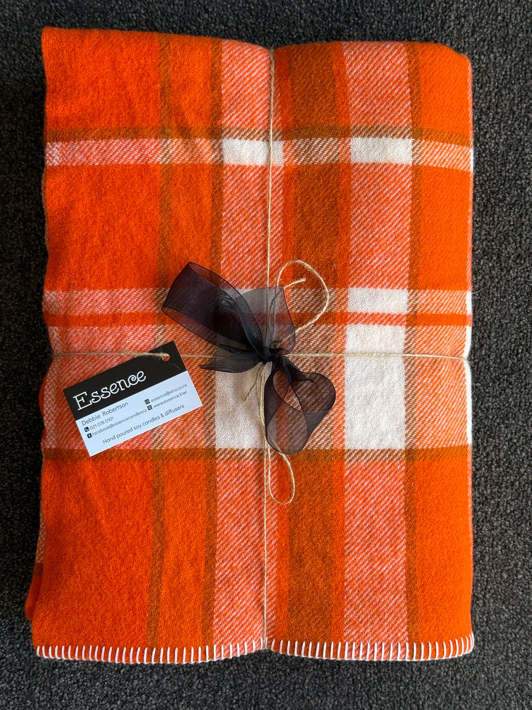 Lovely 100% NZ Wool SINGLE Blanket