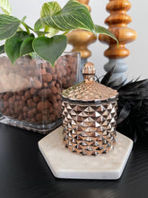Load image into Gallery viewer, Rose Gold Baby Geo 120ml Soy Candle
