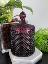 Load image into Gallery viewer, Metallic Purple Tear Drop 285ml Soy Candle
