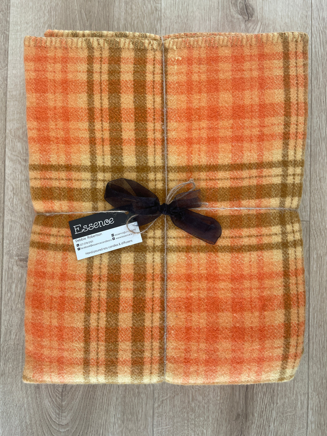 Jaffa Single NZ Wool Blanket