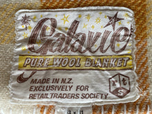 Load image into Gallery viewer, Caramel and Cream SINGLE Galaxie New Zealand Wool Blanket

