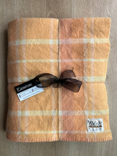 Load image into Gallery viewer, Peaches and Cream SINGLE Galaxie New Zealand Wool Blanket
